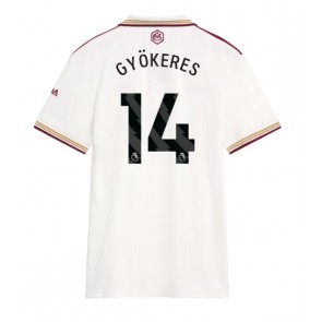 Arsenal Viktor Gyokeres #14 Rezervni Dres za Ženska 2025-26 Kratak Rukavima